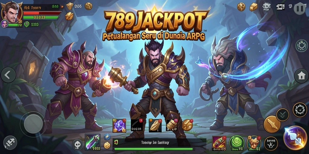 Tampilan mengesankan dari pertarungan ARPG di 789JACKPOT.