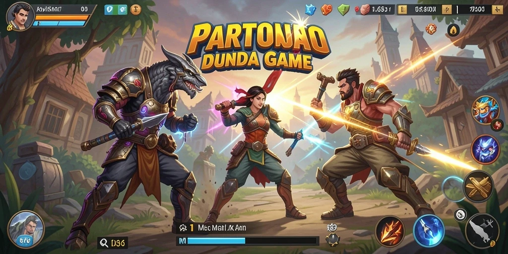 Tampilan gameplay seru dalam pertarungan intens di API5000.